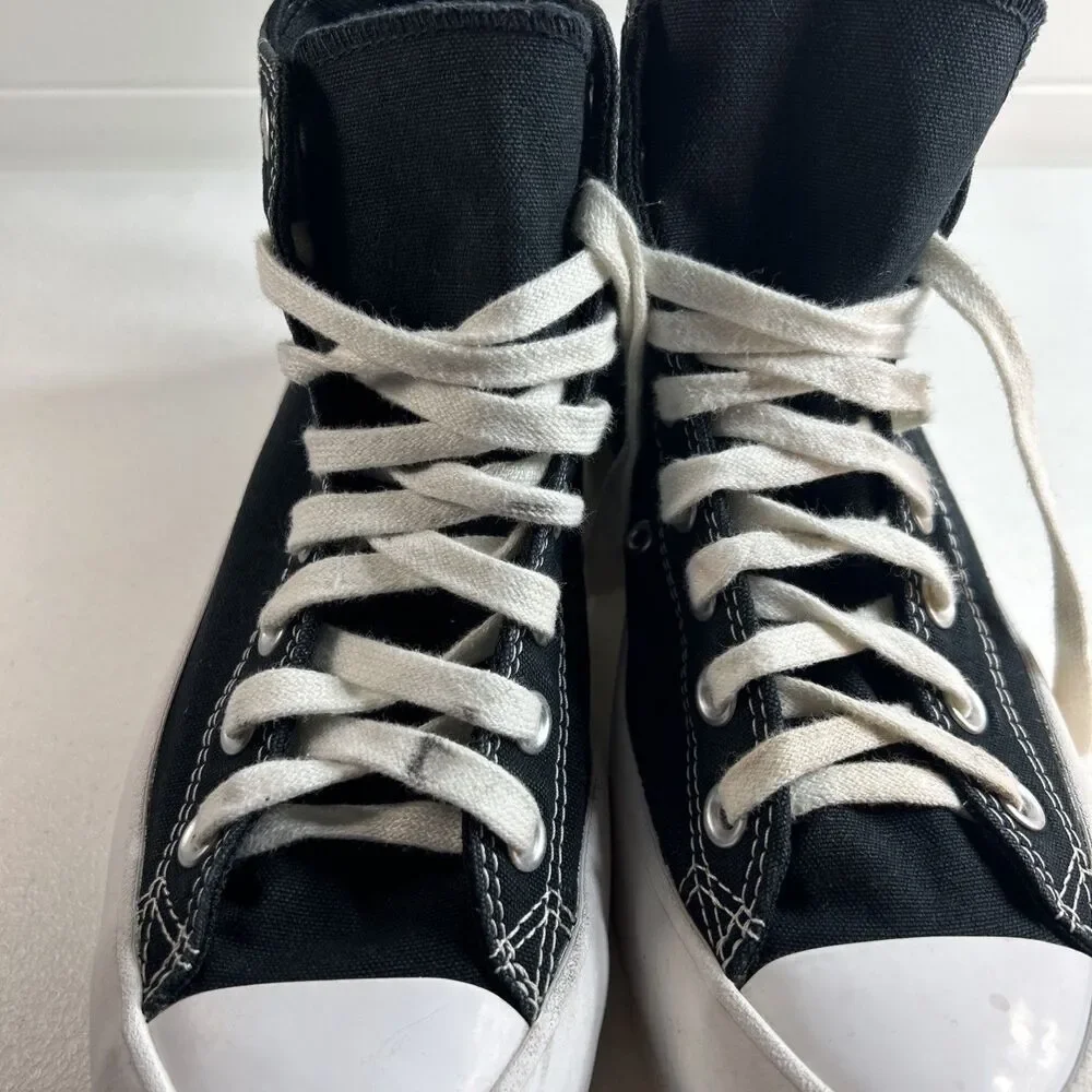 Converse Women’s Shoes Size 9 Black/White CTAS Hi Lugged Platform All Star Chuck